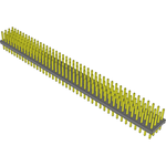 Conn Unshrouded Header HDR 168 POS 2mm Solder ST Top Entry Thru-Hole Bulk