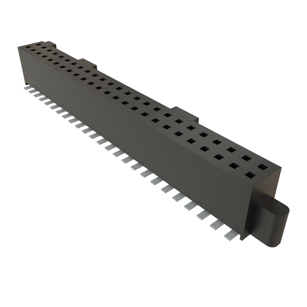 Samtec-SFML-125-02-L-D Embases de raccordement et réceptacles PCB Conn Socket Strip SKT 50 POS 1.27mm Solder ST SMD TIGER EYE™ Tube