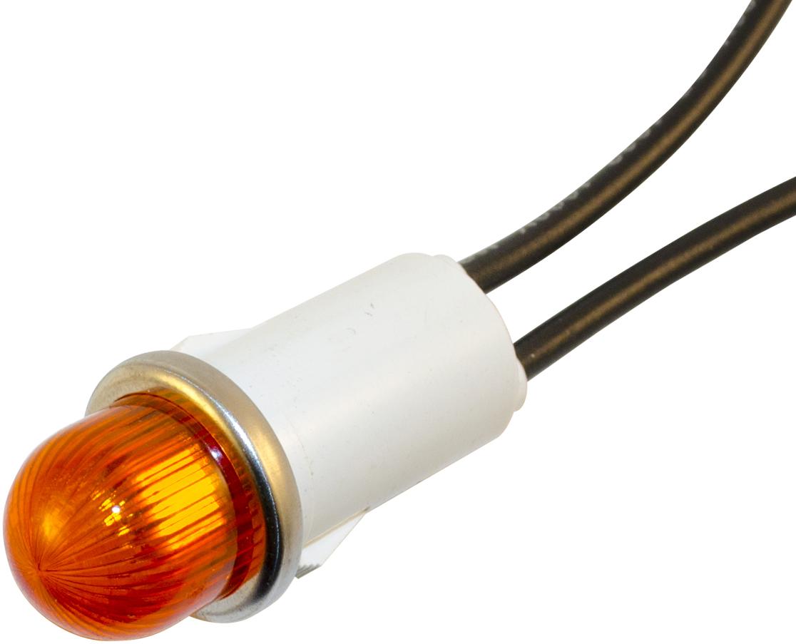 Wamco, Inc-WL-1050A3 Panel Mount Indicators Amber Panel Mount Indicator