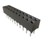 Conn Socket Strip SKT 20 POS 2mm Solder ST Top Entry Thru-Hole TIGER EYE™ Tube