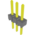 Conn Unshrouded Header HDR 3 POS 2.54mm Solder ST Top Entry Thru-Hole Bulk
