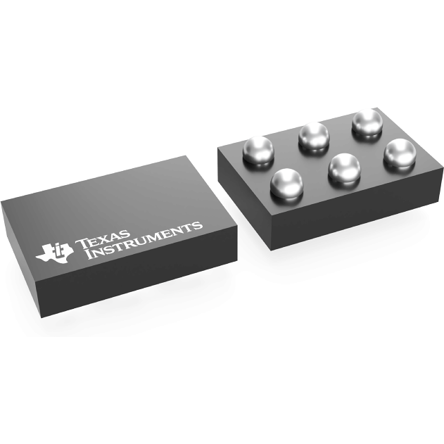 Texas Instruments-TPS22950YBHR Interruptores de límite de corriente Current Limit SW 1-IN 1-OUT 1.8V to 5.5V 2.7A 6-Pin DSBGA T/R