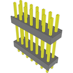 Conn Board Stacker HDR 14 POS 2.54mm Solder ST Top Entry Thru-Hole Bulk