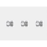 KOA Corporation-CNN2A2TTE2611/1962CA Widerstandsnetzwerke und -Anordnungen Res Thin Film Array 2.61K Ohm/19.6K Ohm 0.25% ±25ppm/°C ISOL Molded 4-Pin 1008(2 X 0805) SMD T/R