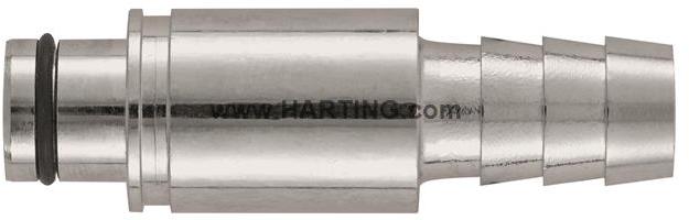 HARTING-09140006310 Steckverbinder, Kontakt Crimp Contact, Male, Straight, Cable Mount