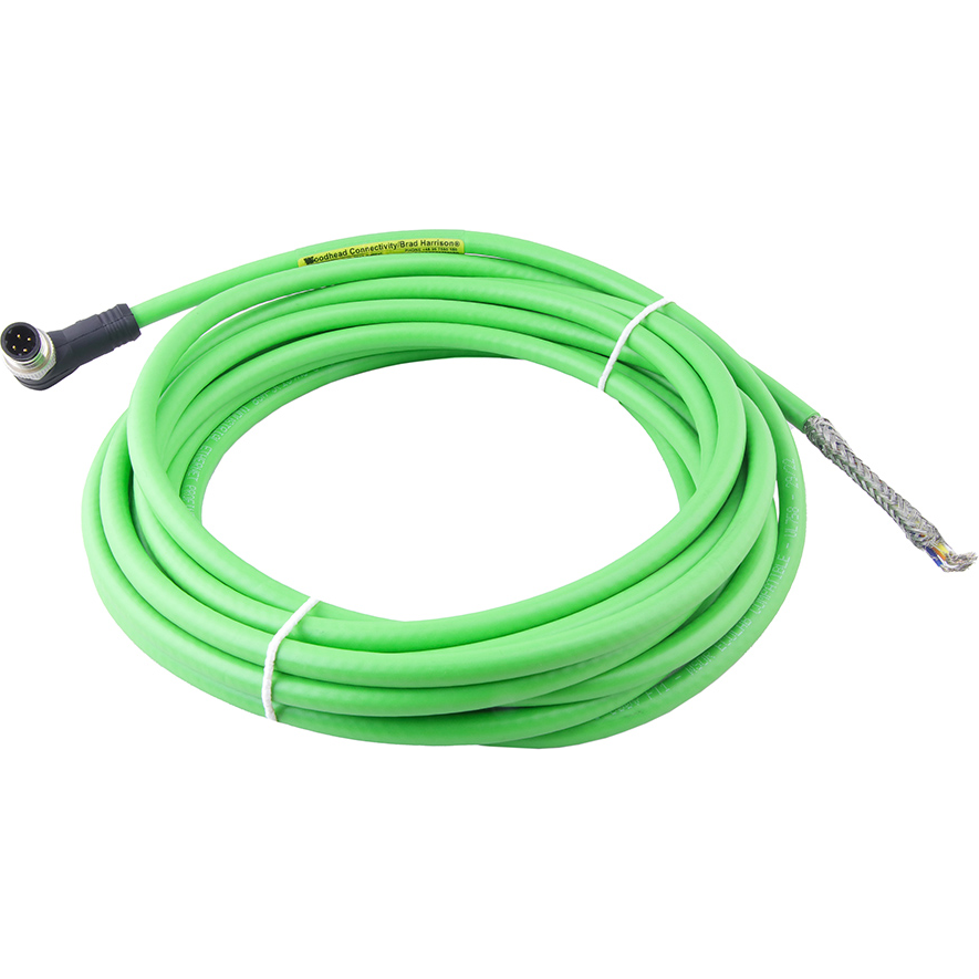 Molex-E10A00712M050 Andere Kabelbaugruppen CSE M12 ETH 4P DC MA RA WSOR 5M SE