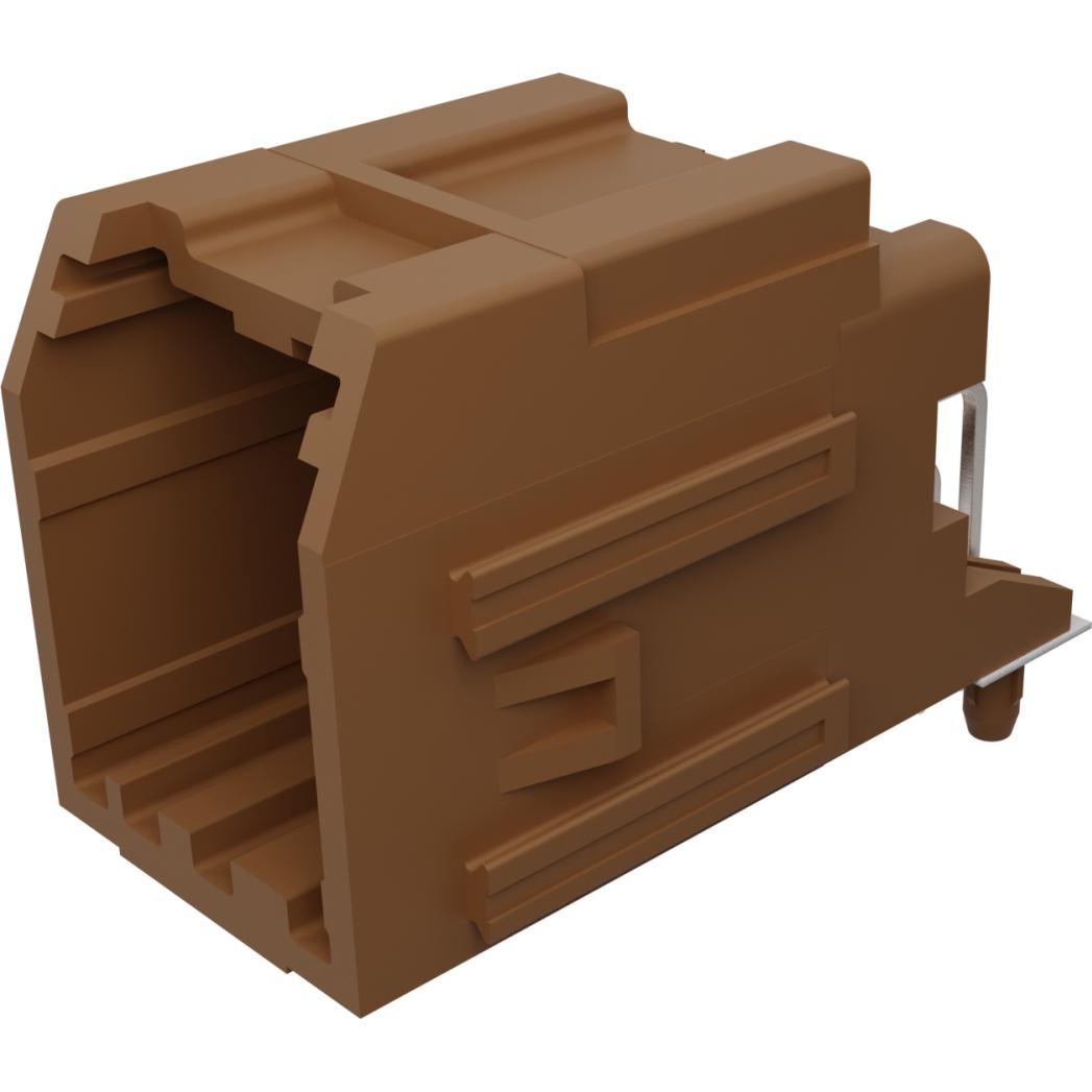 Molex-346910082 Cabezales del conector y receptáculos PCB Conn Wire to Board HDR 8 POS 2.54mm Solder RA Thru-Hole Stac64 Tray