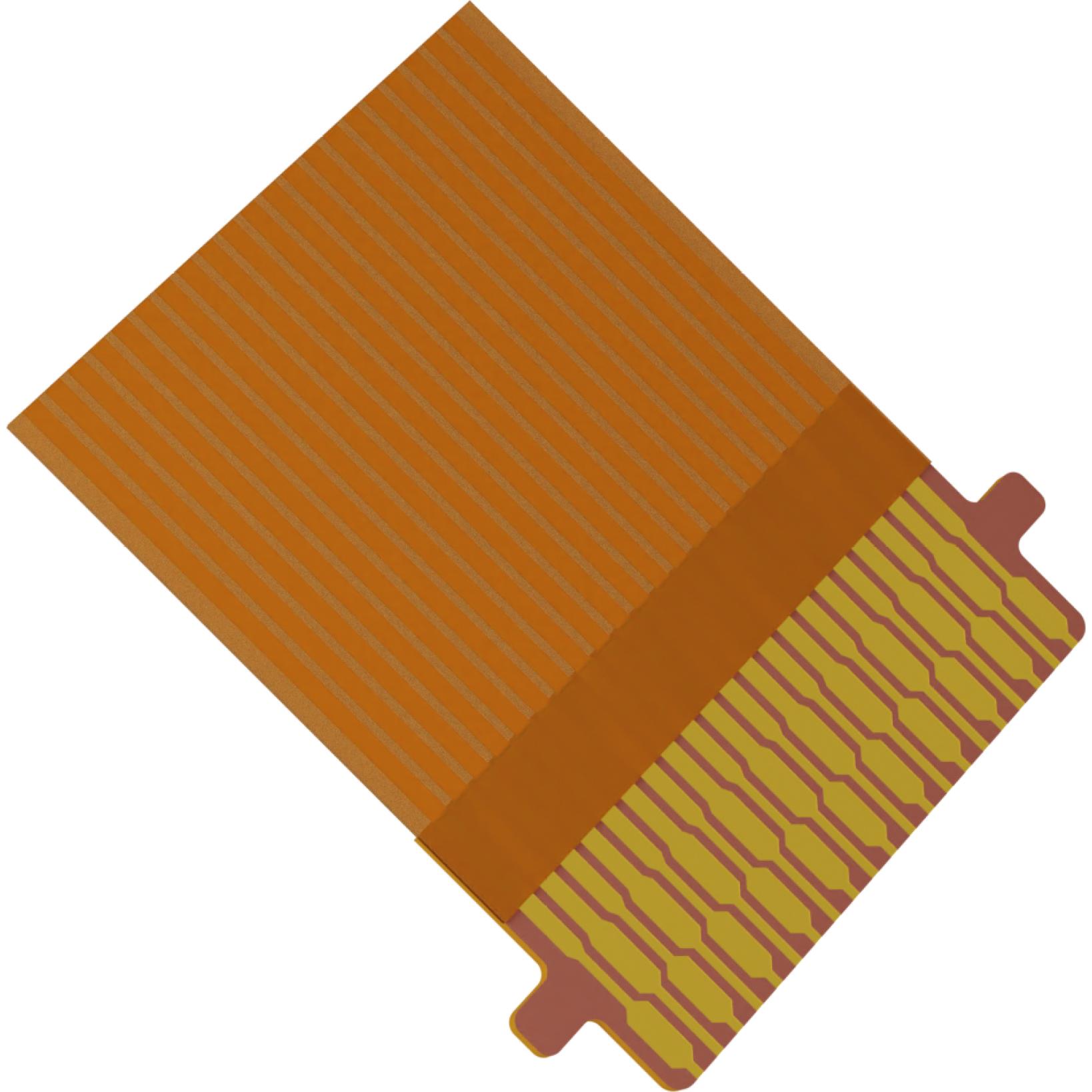 Molex-150320421 Flachband Kabelbaugruppen Cable Assembly 0.102m 0.3mm 21 to 21 POS FFC Jumper to FFC Jumper M-M Premo-Flex FFC Jumper Bag