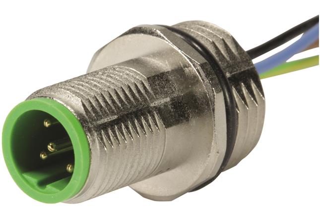 HARTING-21033391301 null Cable Assembly Circular 0.2m 22AWG M12 Circular 5 Straight