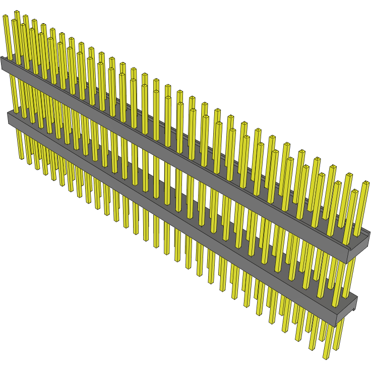 Samtec-EW-30-13-S-D-570 连接器插头及 PCB 插座 Conn Board Stacker HDR 60 POS 2.54mm Solder ST Top Entry Thru-Hole Bulk