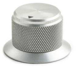 Kilo International-OESA-63-3-5 Control Knobs Control Knob, Round/Skirt Clear Arrow