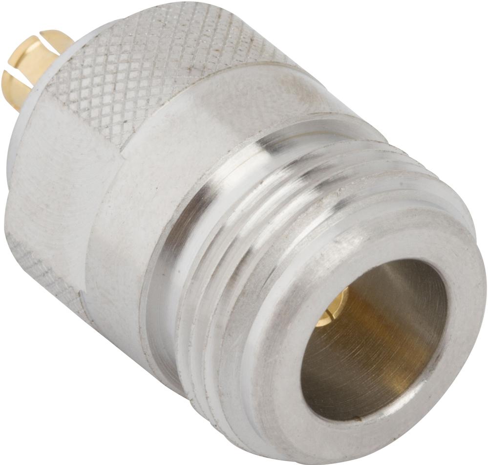 Amphenol RF-AD-NJ-PSMPJ-1 Connettore RF Conn P-SMP to Type N Adapter 0Hz to 10GHz 50Ohm ST F/F Gold Bag