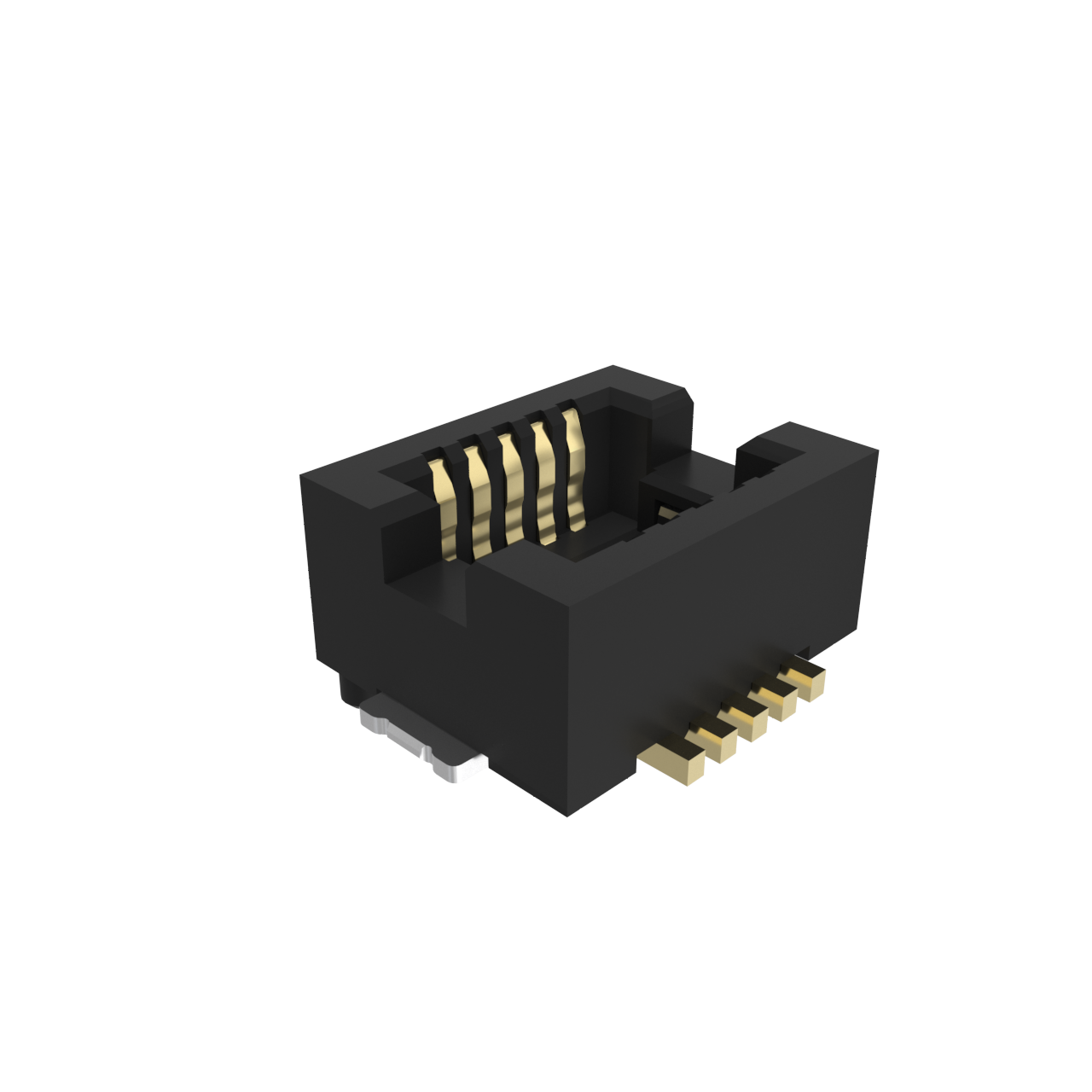 Amphenol Communications Solutions-10132797-011100LF Connector Headers and PCB Receptacles BergStak® 0.5mm Mezzanine Connector, Board To Board Connectors, 10 position, 2.3mm height plug connector