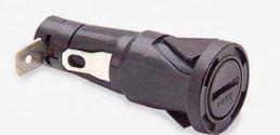 Bulgin Components PLC-D0345RAAAE Accessoires de fusible 6.3 x 32mm Fuse holders
