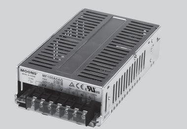 MOONS INDUSTRIES-MF100A5AG-H AC-DC-Spannungsversorgung AC/DC Power Supply Single-OUT 5V 20A 100W 9-Pin
