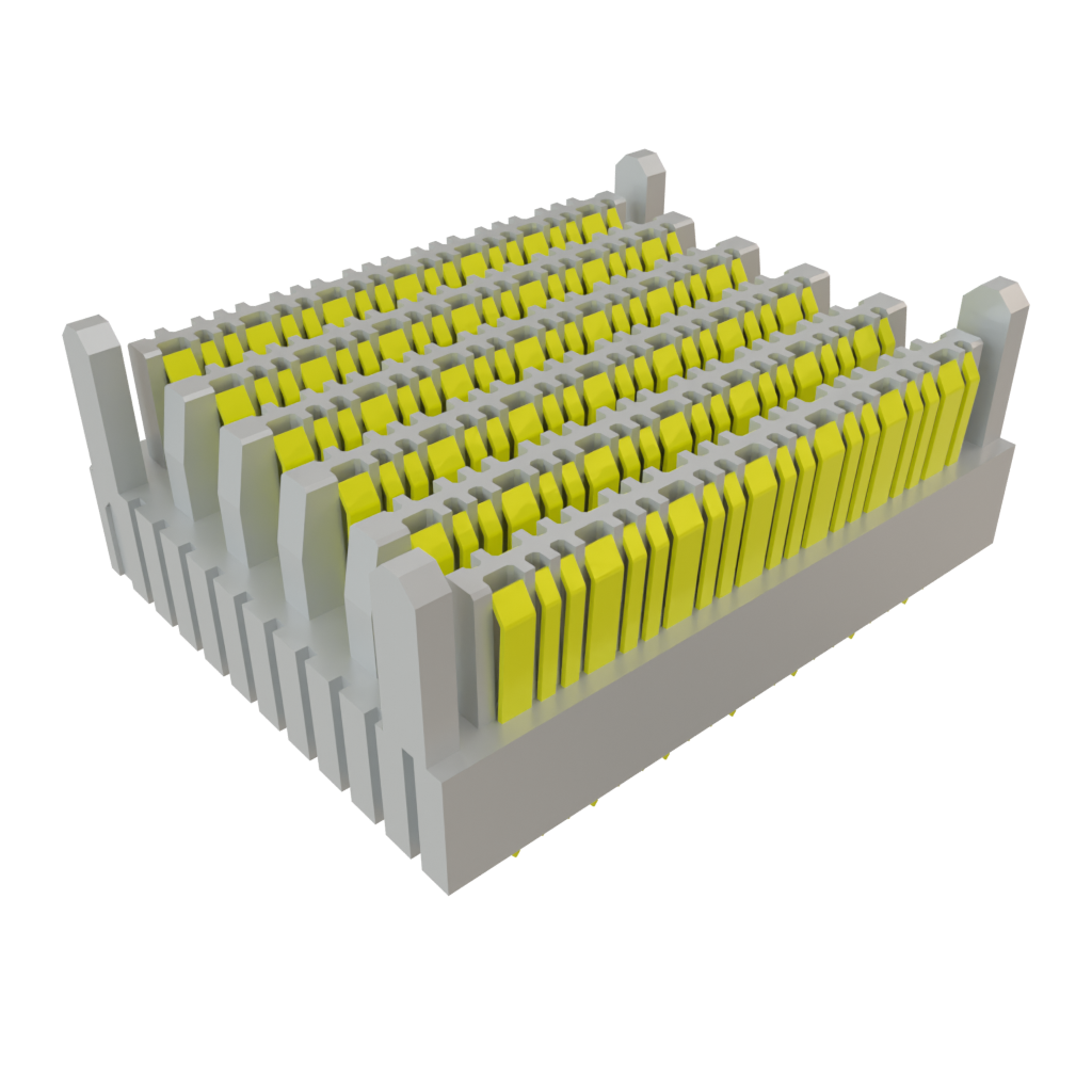 Samtec-EBTM-6-12-2.0-S-VT-1 Backplane connettore Conn Backplane HDR 144 POS 2mm Press Fit ST Thru-Hole ExaMAX® Tray