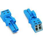 Conn Housing PL 2 POS Crimp ST Cable Mount Blue Box