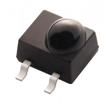 Everlight Electronics-EAIRMIA1 IR-Remote-Empfänger IR Remote Receiver 38kHz 8m 4-Pin Mini-SMD T/R