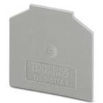 Connector Accessories End Cover Straight Polyamide Gray