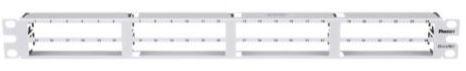 Panduit-QPP48HDWH Steckverbinderzubehör Modular Patch Panels, Flat Style