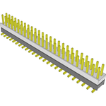 Conn Board Stacker HDR 50 POS 2.54mm Solder ST Top Entry SMD Tube