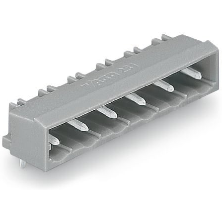 WAGO-231-871/001-000 Steckverbinderleisten und Leiterplattenbuchsen THT Male Header, 1.2 x 1.2 mm solder pin, angled, Pin spacing 7.5 mm, 11- pole