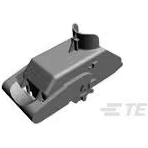 TE Connectivity-1452862-1 Connector Accessories Connector Accessories Cover Right Angle Polybutylene Terephthalate Black Box