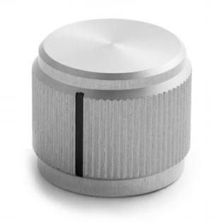 Kilo International-DD-63-1-5 Control Knobs Control Knob, Knurl/Round Clear Line