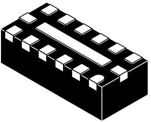 onsemi-SNUF6401MNT1G ESD Suppressors ESD Suppressor Diode Array Uni-Dir 5V 12-Pin DFN EP T/R Automotive AEC-Q101