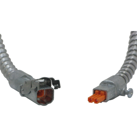 IDEAL Industries-50-682SM Lighting Accessories Met-Lok™ Male Metal Flex Connector for 182S