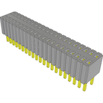 Conn Socket Strip SKT 42 POS 1.27mm Solder ST Top Entry Thru-Hole Tube