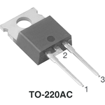 Diode Switching 600V 15A 2-Pin(2+Tab) TO-220AC T/R/Tube Automotive AEC-Q101