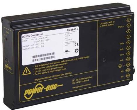 Bel Power Solutions-BM3020-9G Convertidor de CC a CC y módulo del regulador de conmutación Module DC-DC 30VIN 3-OUT 5.1V/12V/12V 5A/0.7A/0.7A 42W