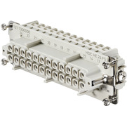 Weidmuller-1211300000 Steckverbinder, rechteckig Conn Rectangular F 24Signal/1Ground POS Screw ST Panel Mount