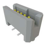 Conn Shrouded Header (4 Sides) HDR 5 POS 1.27mm Solder ST Top Entry SMD TIGER EYE™ Tube