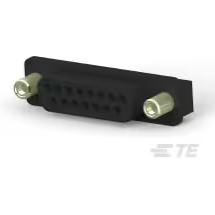 TE Connectivity-5745077-4 Steckverbinder, D-Sub Conn D-Sub SKT 15 POS 1.37mm Solder ST Thru-Hole 15 Terminal 1 Port Tube