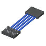 High Speed Press Fit To Board Cable