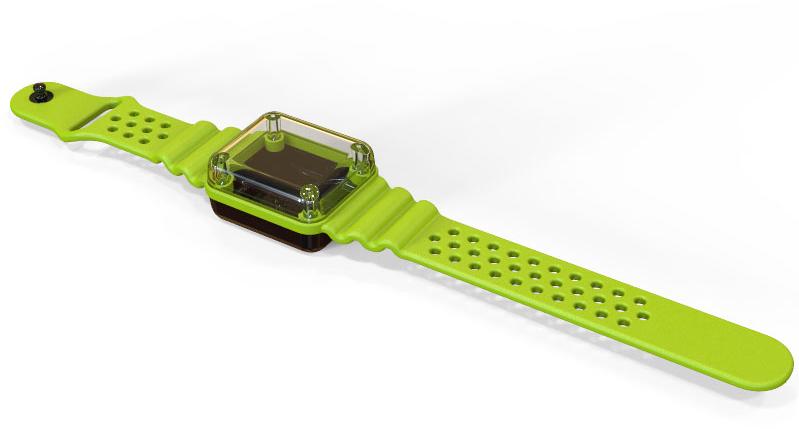 Serpac Electronic Enclosures-BW28A-CLBK-AS-NG Cajas, compartimentos y anaqueles Black Polycarbonate Wrist Enclosure with Neon Green Band	 <h4><strong>CALIFORNIA&nbsp;PROPOSITION</strong> ⚠️<strong>65&nbsp;WARNING</strong>⚠️</h4>