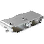 Amphenol Communications Solutions-GSB343133AHR Connector USB Micro USB 3.0, Type B, Receptacle, Right Angle SMT, 10 Pins, Shell with Nickel Plating, 30uin Gold, Blue Housing, With Mylar, Tape and Reel Packaging
