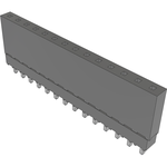 Conn Elevated Socket SKT 14 POS 2.54mm Solder ST Top Entry Thru-Hole Tube