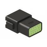 Conn Housing RCP 12 POS Crimp ST Cable Mount Black