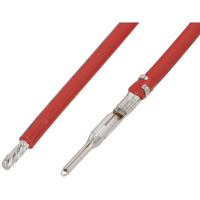 Molex-2153482125 Andere Kabelbaugruppen Cable Assembly UL 11028 0.45m 16AWG Crimp Terminal 1 POS M Crimp Bag