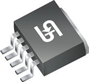 Taiwan Semiconductor-TS2596CM550 RN Convertitore da DC a DC e chip regolatore di commutazione Conv DC-DC 4.5V to 40V Synchronous Step Down Single-Out 5V 3A 6-Pin(5+Tab) TO-263 T/R