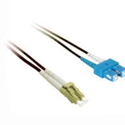 Legrand-37344 Montaje de cables de fibra óptica 10m LC-SC 50/125 OM2 Duplex Multimode PVC Fiber Optic Cable