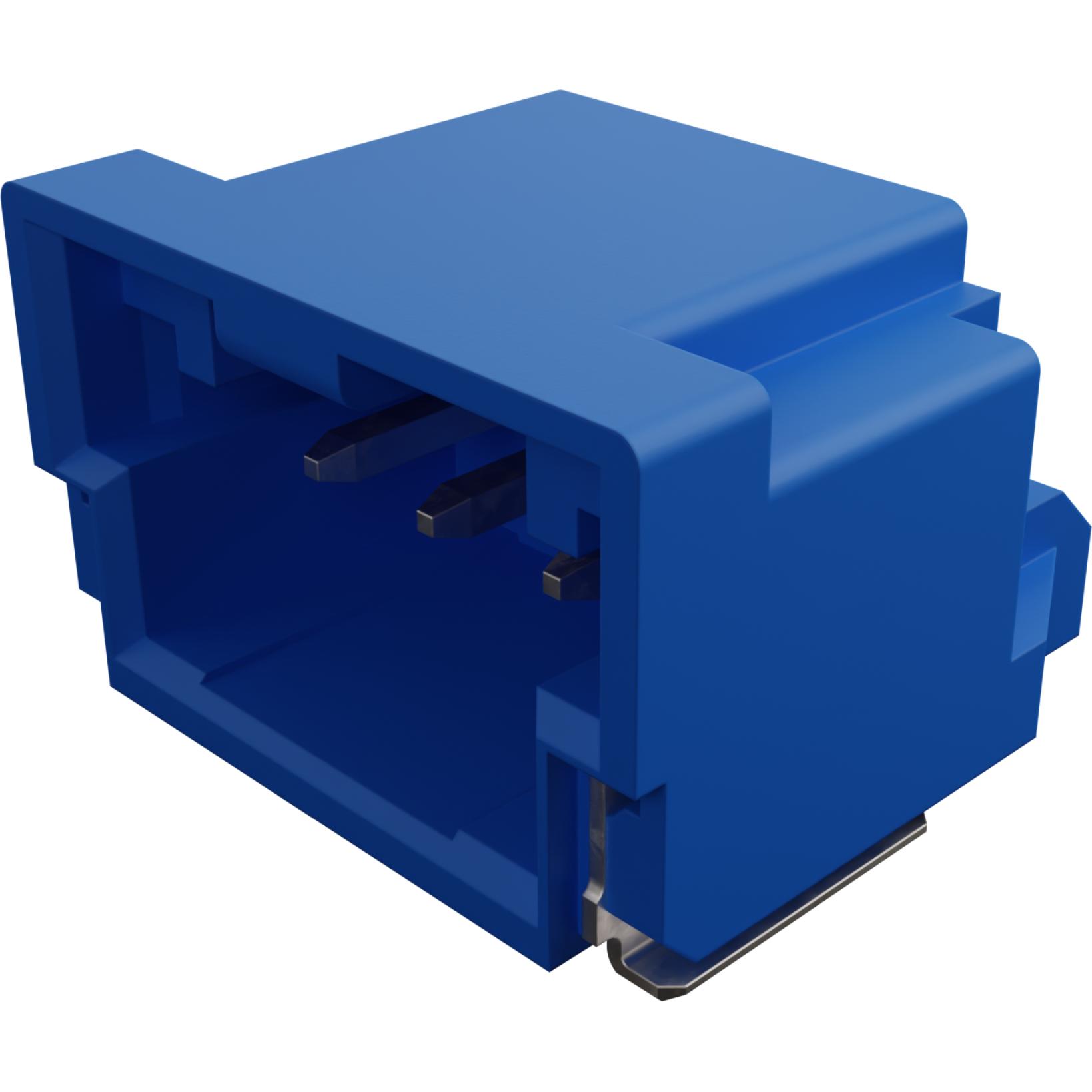 Molex-5023520303 Cabezales del conector y receptáculos PCB Conn Shrouded Header (4 Sides) HDR 3 POS 2mm Solder RA Side Entry SMD DuraClik T/R