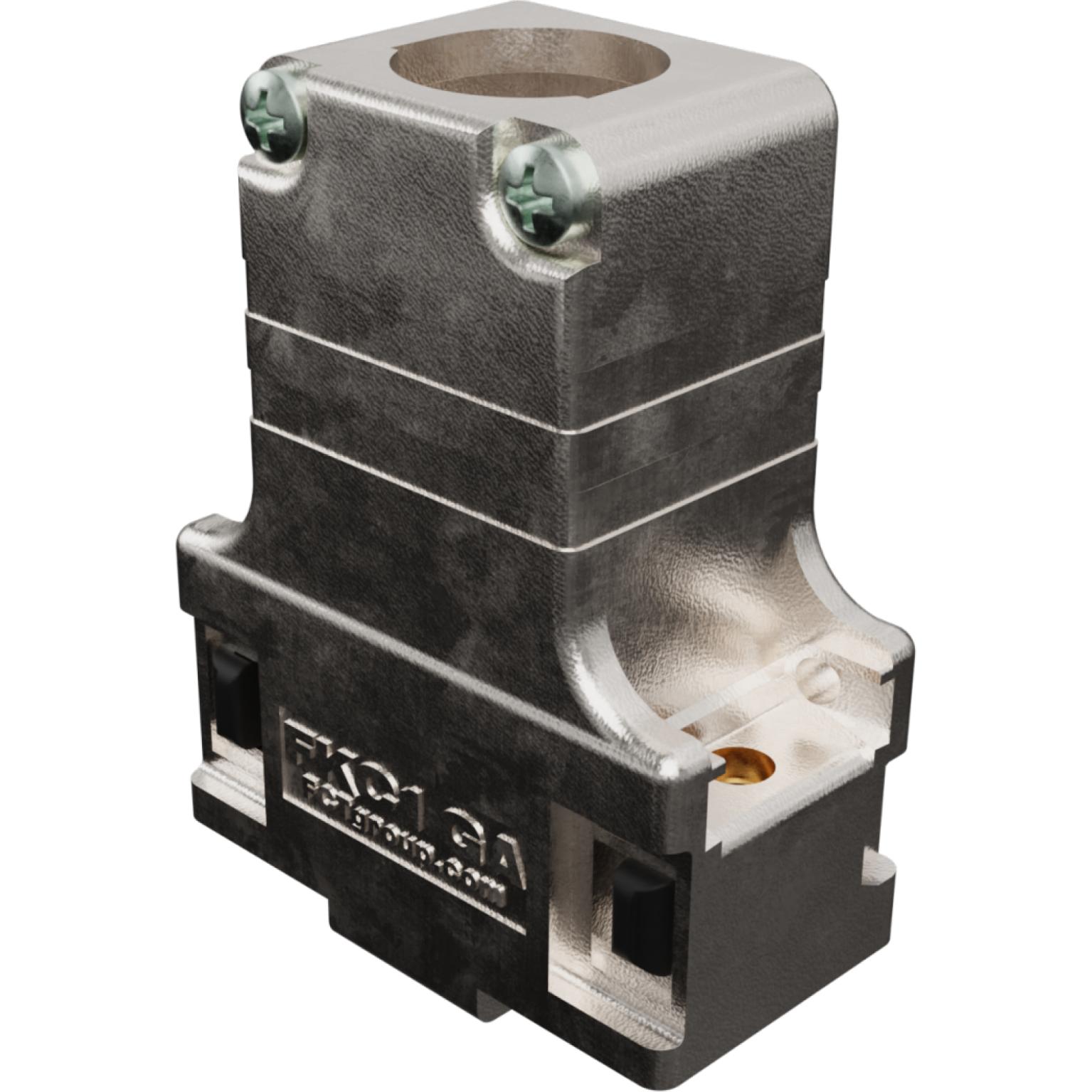 Molex-1731110112 Schrumpfbalgenadapter Hood 180° 1 Shell Size Nickel Acrylonitrile Butadiene Styrene/Polycarbonate Threaded FCT Products