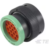TE Connectivity-HDP26-24-19SN-L017 Steckverbinder, rund Conn Circular SKT 19 POS Crimp ST Cable Mount 19 Terminal 1 Port Tray