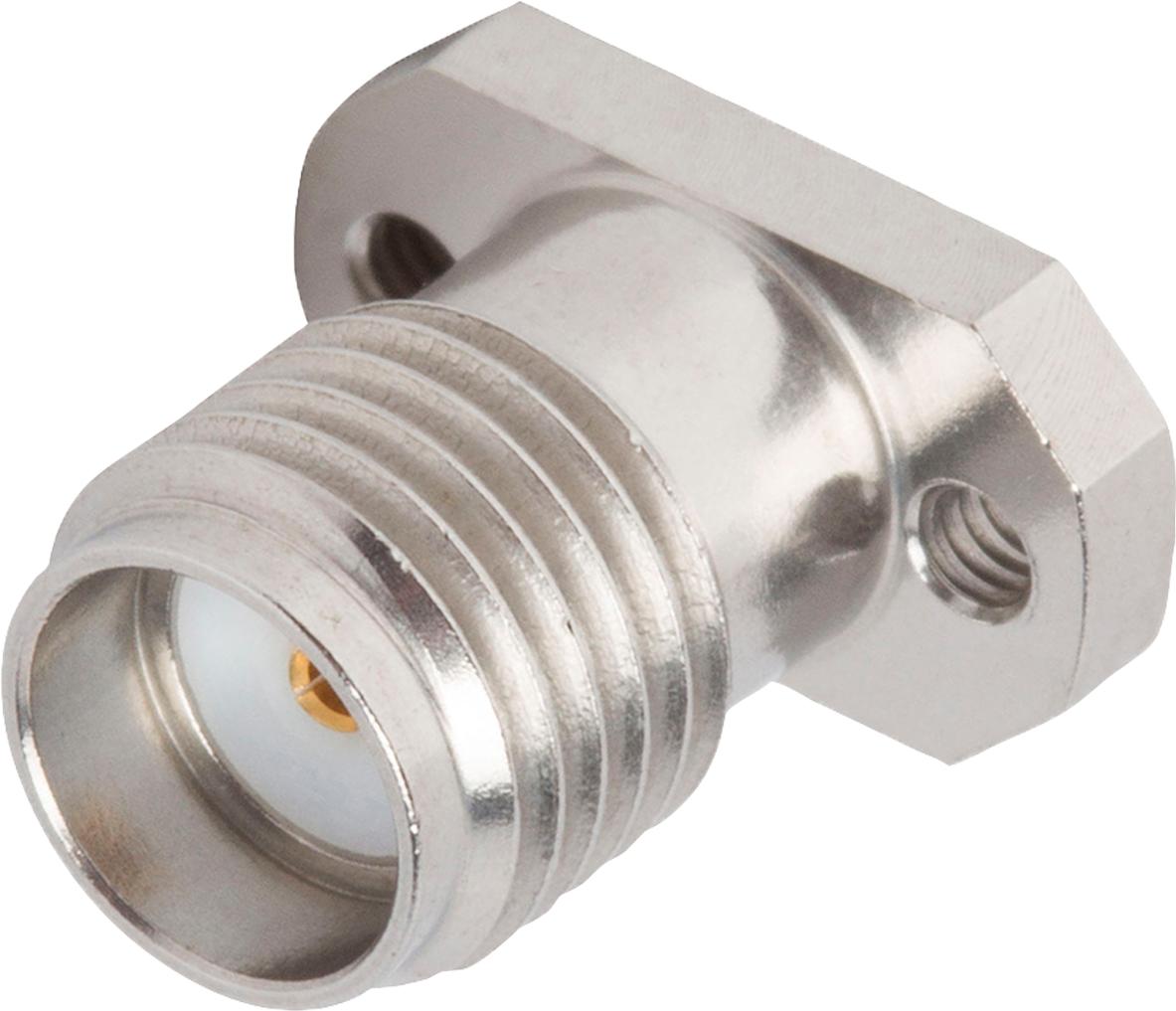 Amphenol SV Microwave-SF2921-61356 RF-Steckverbinder Conn SMA 0Hz to 27GHz 50Ohm Compression ST SMD F Gold Over Nickel Tray