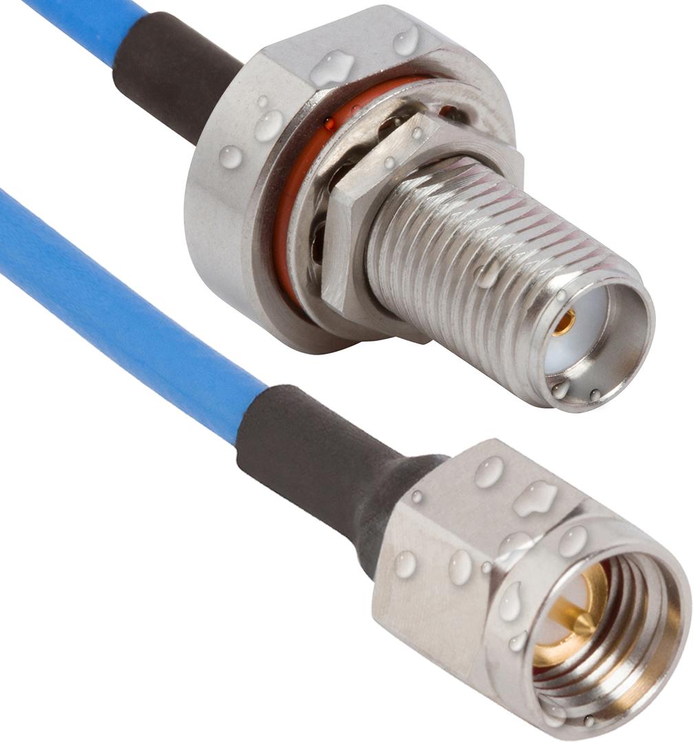 Amphenol-7029-3574 Kabelbaugruppen Koaxial Cable Assembly 0.085 T-FLEX 405 0.152m SMA to SMA F-M