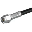 HUBER+SUHNER-11_SMA-50-3-56/199_NH RF-Steckverbinder Conn SMA 0Hz to 18GHz 50Ohm Solder ST Cable Mount PL Gold Over Nickel Bulk